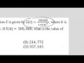 AP Precalculus Sample Test #1 MC with calculator