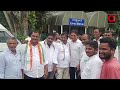 కేటీఆర్ తో ఫోటోల కోసం కాంగ్రెస్ నేతల పోటీ..| Congress Leaders Selfie With KTR | BRS Party | Aadya TV