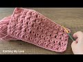 Interesting easy and beautiful crochet pattern