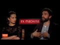 Exclusive Video Interview: Oscar Isaac And Alicia Virkander Talk Ex Machina [HD]