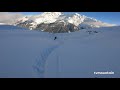 L'Envers du Mont Joly Traversée Le Bettex Saint-Gervais Mont-Blanc les Contamines ski de randonnée