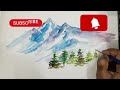 Watercolor Painting For Begginers / Watercolor Painting Tutorial / Easy Watercolor Painting