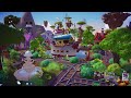 jungle toon town speed build in disney dreamlight valley!