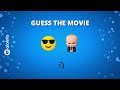 Can You Guess The Movie By Emoji Quiz🎬🍿 - Part 2  - Emoji Quiz Challenge