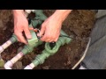 How to install Orbit Automatic Sprinkler Valve System - Grass Lawn