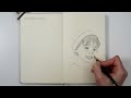 How to draw a Portrait Sketch from a reference photo
