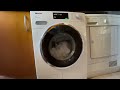 Miele W1 WWG 660 WPS - Towels Wash 60C - 1st Intermediate spin and 1st rinse (Part 2/4)