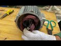 Wrap The Electric Motor 220V 900W 2800RPM | Restore The Electric Motor As Beautiful As New