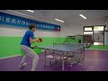 Table Tennis Robot Training with Pongbot Serve Robot #tabletennis #sports