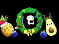 Hey Bear Sensory - Happy Holidays! - Christmas themed animation and music!