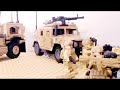 (lego stop motion animatión) border combat