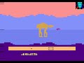 Atari 2600 Game:  Star Wars - The Empire Strikes Back (1982 Parker Bros.)