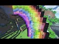 ⛏️ Minecraft Tutorial :: 🌈 Beautiful Rainbow House Mk.2 😍 [마인크래프트 화려한 무지개 모양 집짓기 건축 강좌]