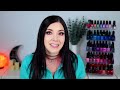 Comparing ALL My Blue Flakie Jelly Nail Polish! || KELLI MARISSA