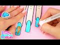 DIY Mermaid  Paper Nails | Drawing and playing
