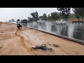 Relaksing natural heavy rain sounds ⁉️ heavy rain in an Indonesian village is very cool