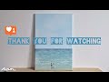 Beach acrylic painting - family painting - minimal painting