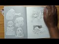 Heikala's Rakugaki Art Book Flipthrough