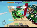 Bedwars (my recording skipped some stuff)