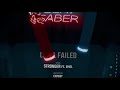 Doing expert levels on beat saber