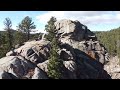 2nd attempt at cinematic drone filming near Coal Creek, CO, DJI Mavic mini @ 1080p, 30fps.