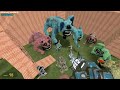 NEW ZOOCHOSIS MUTANT ANIMALS MONSTERS vs HOUSE in Garry's Mod !!!