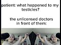 Unlicensed doctors