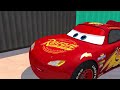 Lightning McQueen Vs PACMAN (Dinoco Lightning McQueen) 🔥 Best of Future Cars Vol 3
