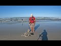 Most Finds This Year! Beach Metal Detecting New Smyrna Beach Florida | The Detecting Duo S03E29