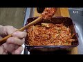돌산 갓김치 담그는 방법 How to make Dolsan mustard kimchi 톡 쏘는 알싸한 맛!  밥도둑  돌산갓김치 간단 레시피