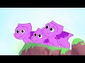 Club Baboo's Funny Dinosaurs for Kids | Funny Dinosaur Cartoons | T-Rex, Brachiosaurus and more