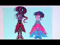 Paper Mlp Custom-Twilight Sparkle and Midnight  wardrobes- My little pony equestria girls
