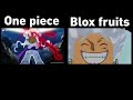 Gear 5 Luffy Vs Blox Fruits Gear 5!!