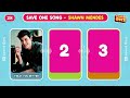 SAVE ONE SONG 🎵 Most Popular Singers and Songs Ever 👑 Music Quiz