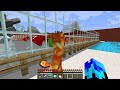 Mikey FIRE School vs JJ ICE School in Minecraft (Maizen)