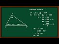 Cara menentukan besar sudut pada berpenyiku, berpelurus dan sudut dalam segitiga