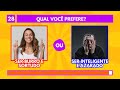 Qual Você Prefere? | As Escolhas mais Difíceis da sua vida | Detona Quiz