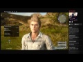 FFXV Voice Actors gameplay livestream