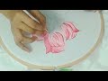 fabric Painting on clothes pillow cover painting  design part 1 pillow cover painting ideas #sanaya