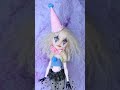 Circus Clown Pippa Doll Repaint Doll Custom #music  #clown #artdoll #dollcustomizing #everafterhigh