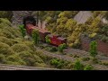 The Columbia historical preservation society's model train layout