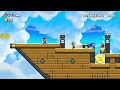 Super Mario Maker 2 – 3 Players Super Worlds Local Multiplayer (Co-Op) Walkthrough World 8