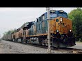 CSX 7009 CM44AC Leads a High Speed Coke Train!