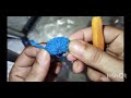 how to make a crochet magic ring/কিভাবে কুশি কাটার মাজিক রিং তৈরি করতে হয়