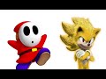 Sonic Movie Characters and their favorite MARIO CHARACTER