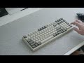 Lubed Leopold FC980C Typing Sounds