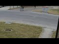 Two individuals abandoning shopping cart