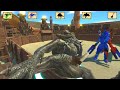 Spiderman T-Rex Evolution vs All Dinosaurs Fighting Tyrannosaurus Rex SPIDERMAN Upgrades in ARBS