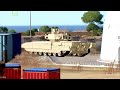 Shock the World! US Latest Generation Laser Tank Bombards Russian Military Headquarters - ARMA 3
