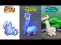 Dawn Of Fire Vs My Singing Monsters Vs The Lost Landscapes | Redesign Comparisons | Loodvigg